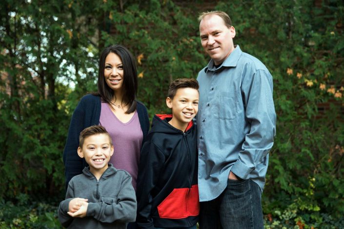 family-four-smiling